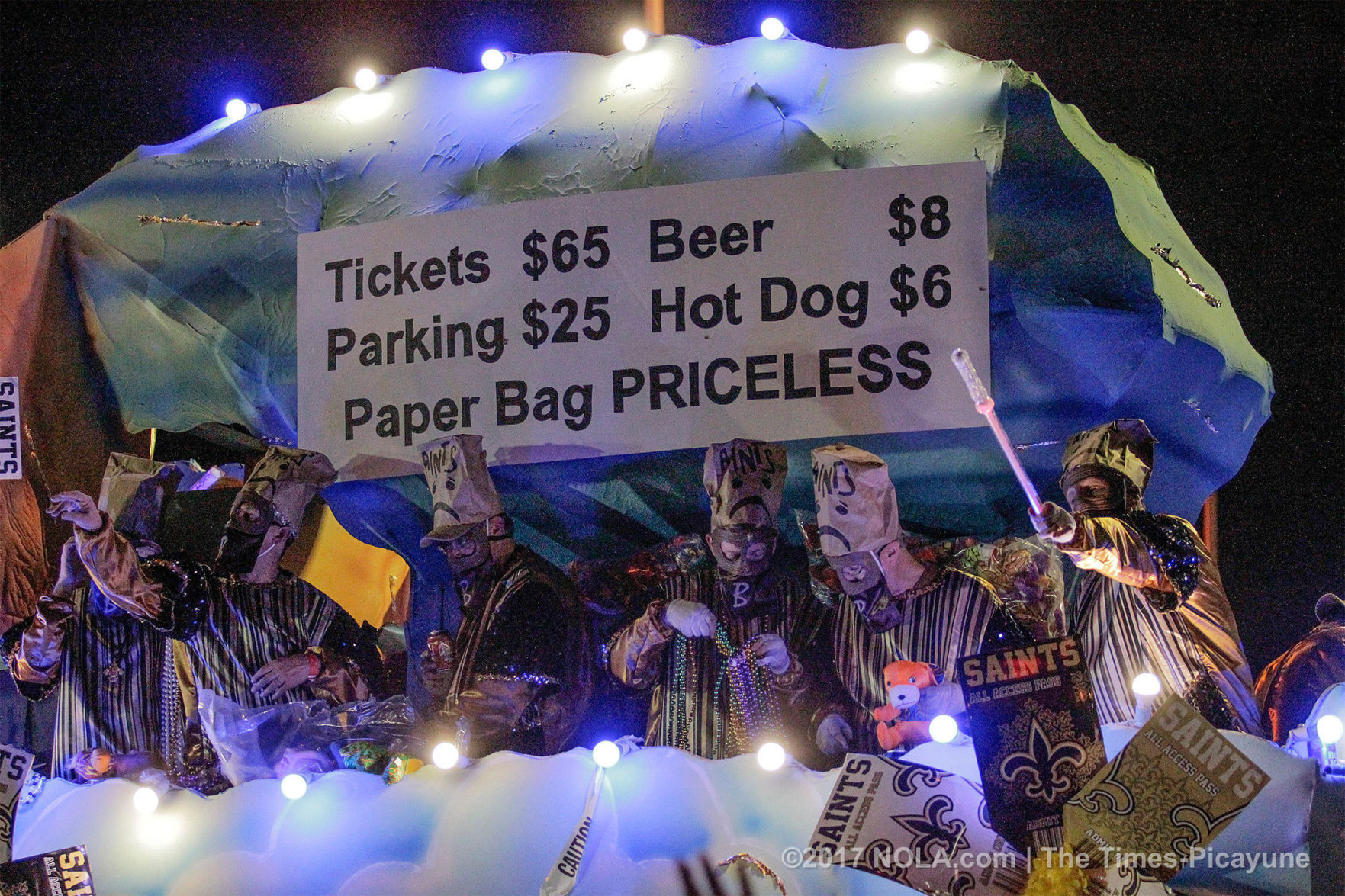 Krewe of Bacchus 2017 rolls in New Orleans: See Mardi Gras parade photos